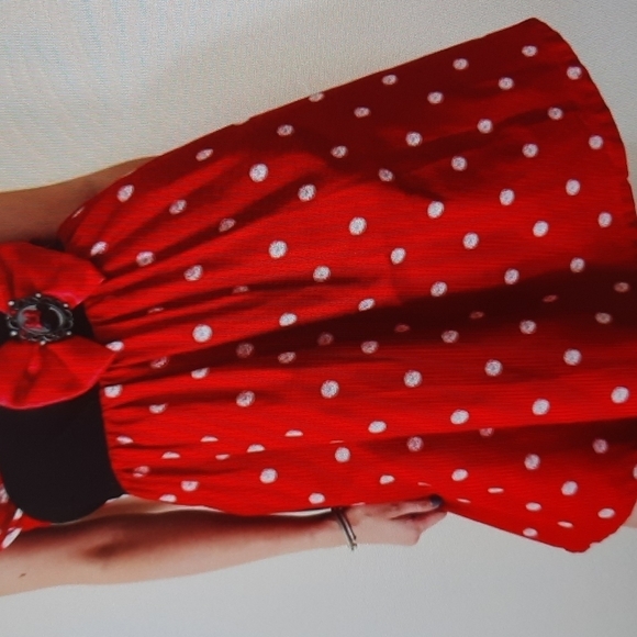 Disney Parks Authentic small Minnie Mouse Halloween Disneybound dress small - Picture 3 of 14